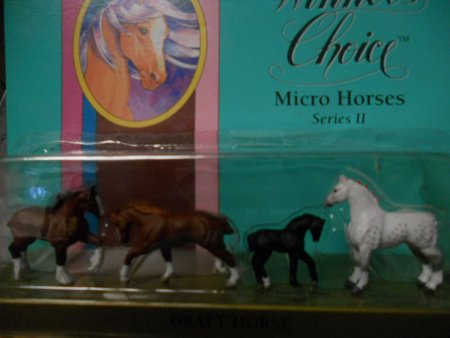 Winners Choice Micro Mini Draft Horses
